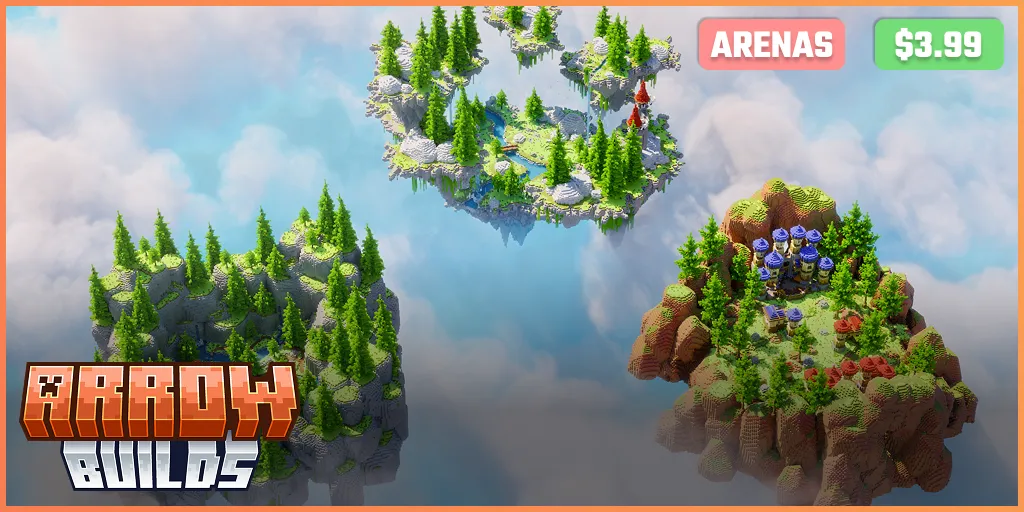 Paintball Arenas | 3 Large PvP Maps